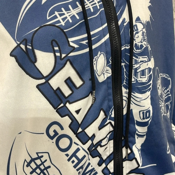 Seahawks NFL Zip up jacket - Picture 2 of 5